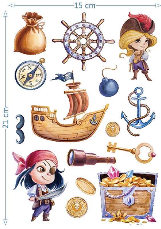 Pirate Sticker 15